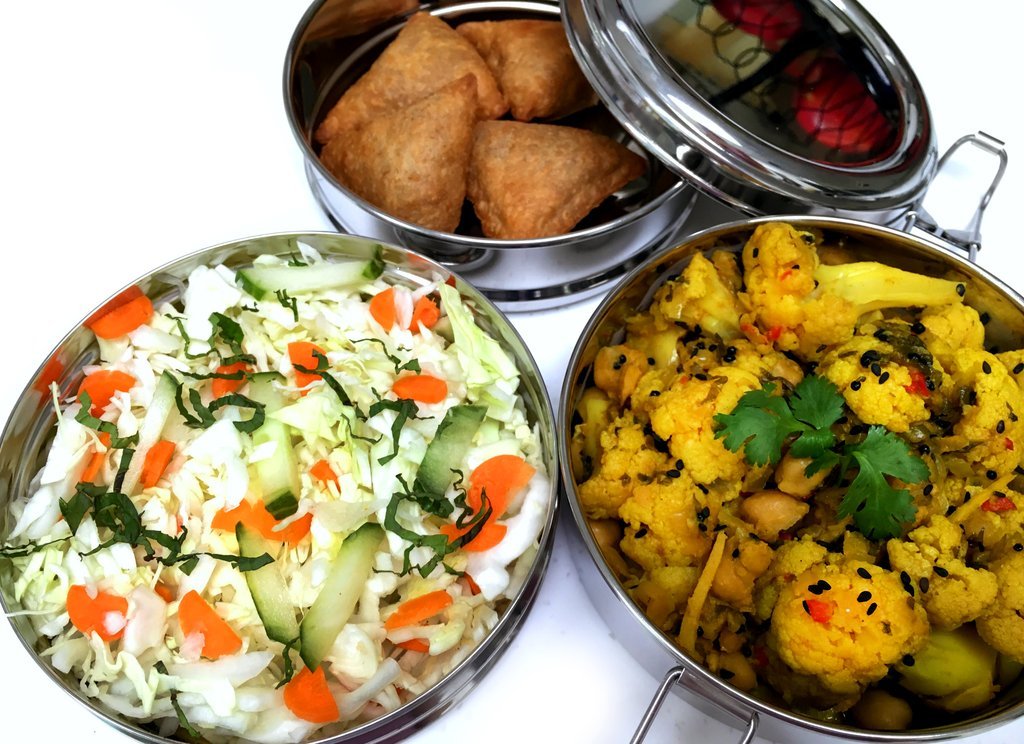 Aromatic Spicy Cauliflower Curry With Healthy Antioxidants