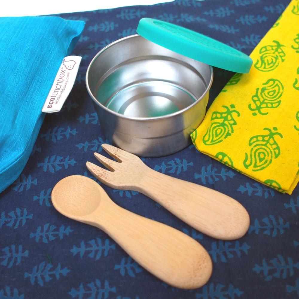 ECOlunchbox Accessories ECObaby Bambu Fork & Spoon