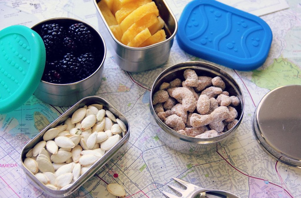 ECOlunchbox Plastic-Free Snack Containers for Road Trips