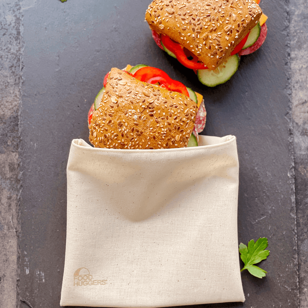 Food Huggers Fabric Sandwich Bag