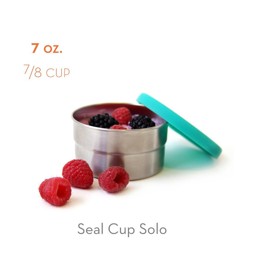 Stainless Steel Solo Cup with Silicone Lid Cover | ECOlunchbox
