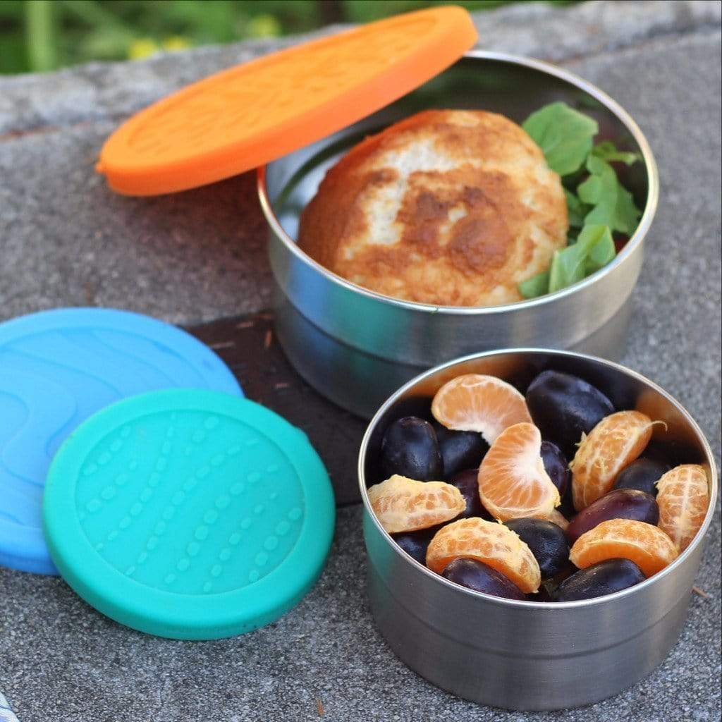 Ecozoi Stainless Steel Lunch Box Food Pack - LEAK PROOF with BONUS POD and Locking Clips, 1000 ml Capacity