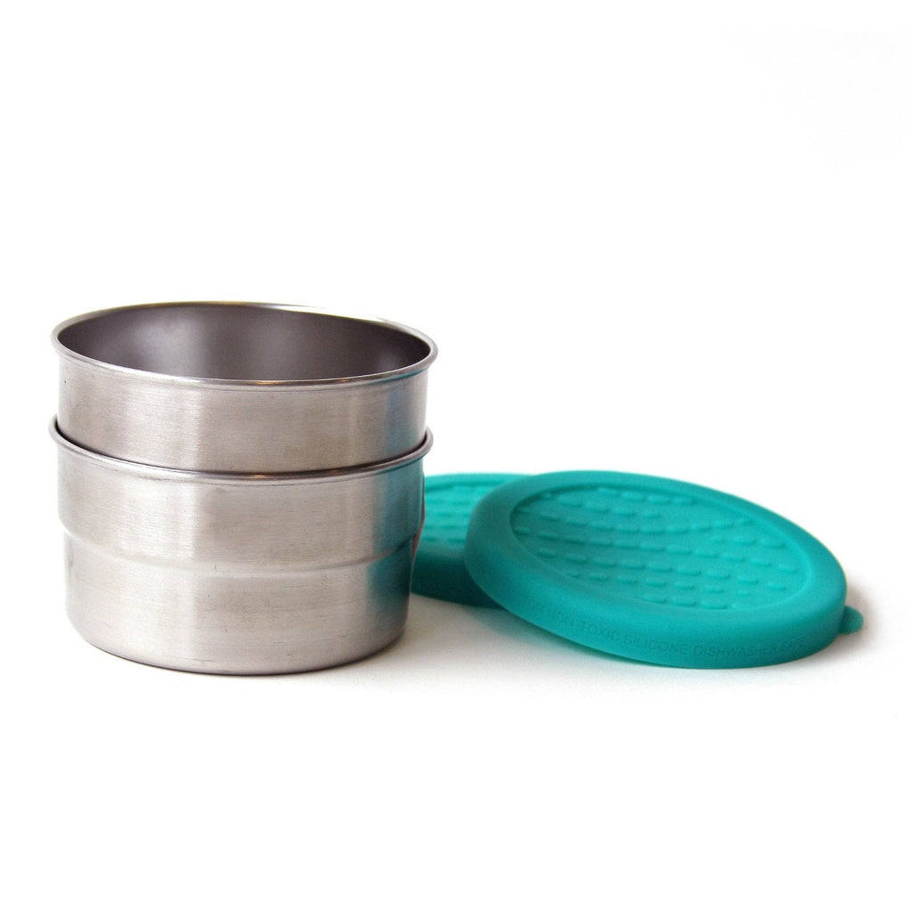 Stainless Steel Solo Cup with Silicone Lid Cover | ECOlunchbox