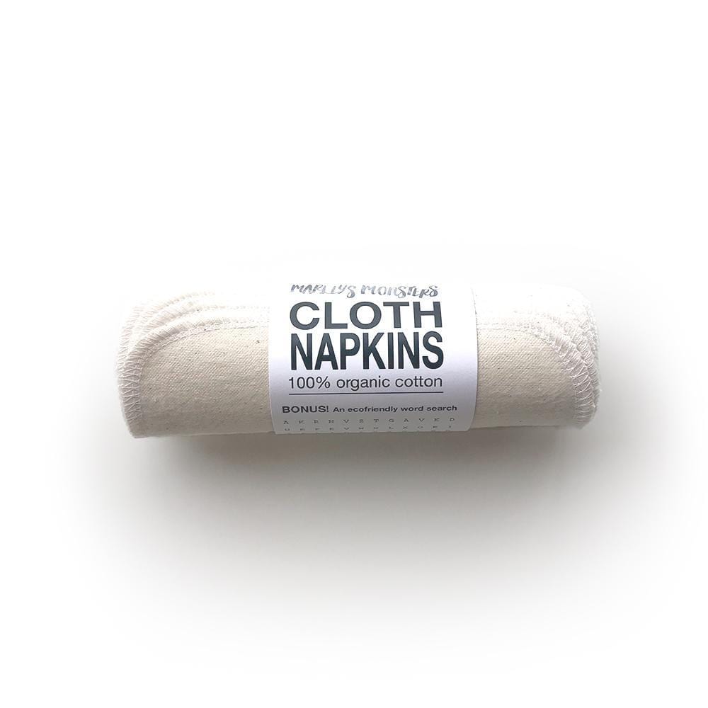 ECOlunchbox Accessories Organic Cotton Flannel Napkins