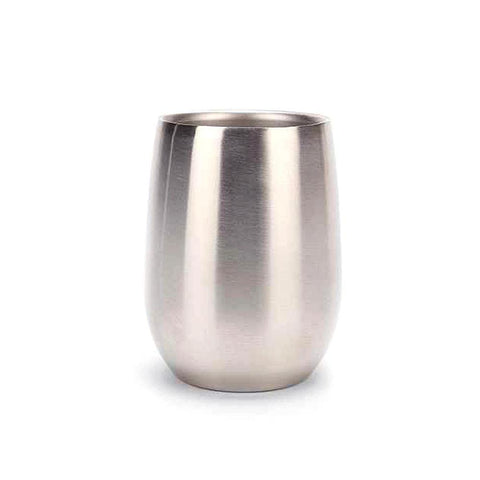Stainless Steel Stemless Wine Glasses - The Stainless Sipper