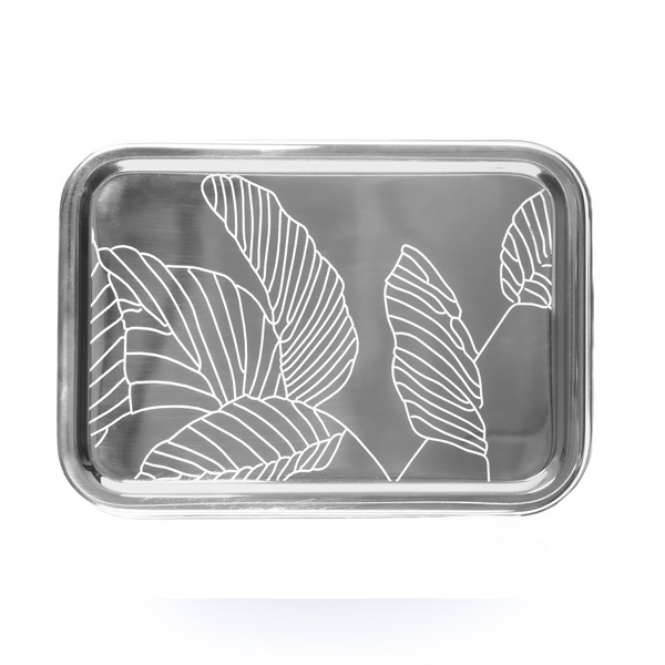 ECOlunchbox Lunch Boxes Solo Rectangle (Leaves)