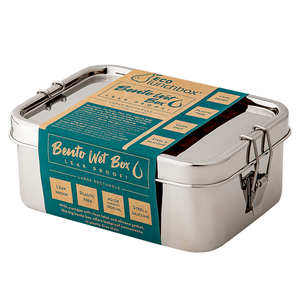 ECOlunchbox Lunchbox Bento Wet Box (Large Rectangle)